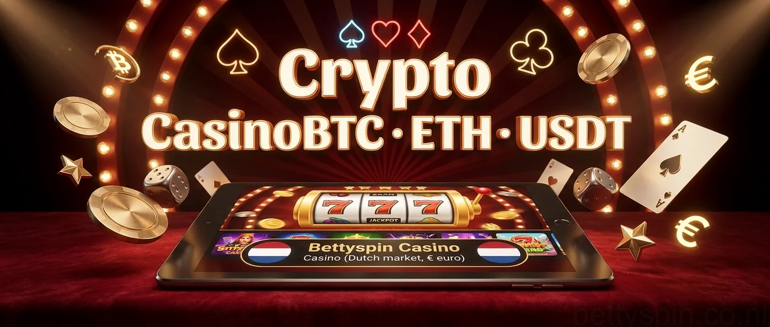 Crypto CasinoBTC · ETH · USDT